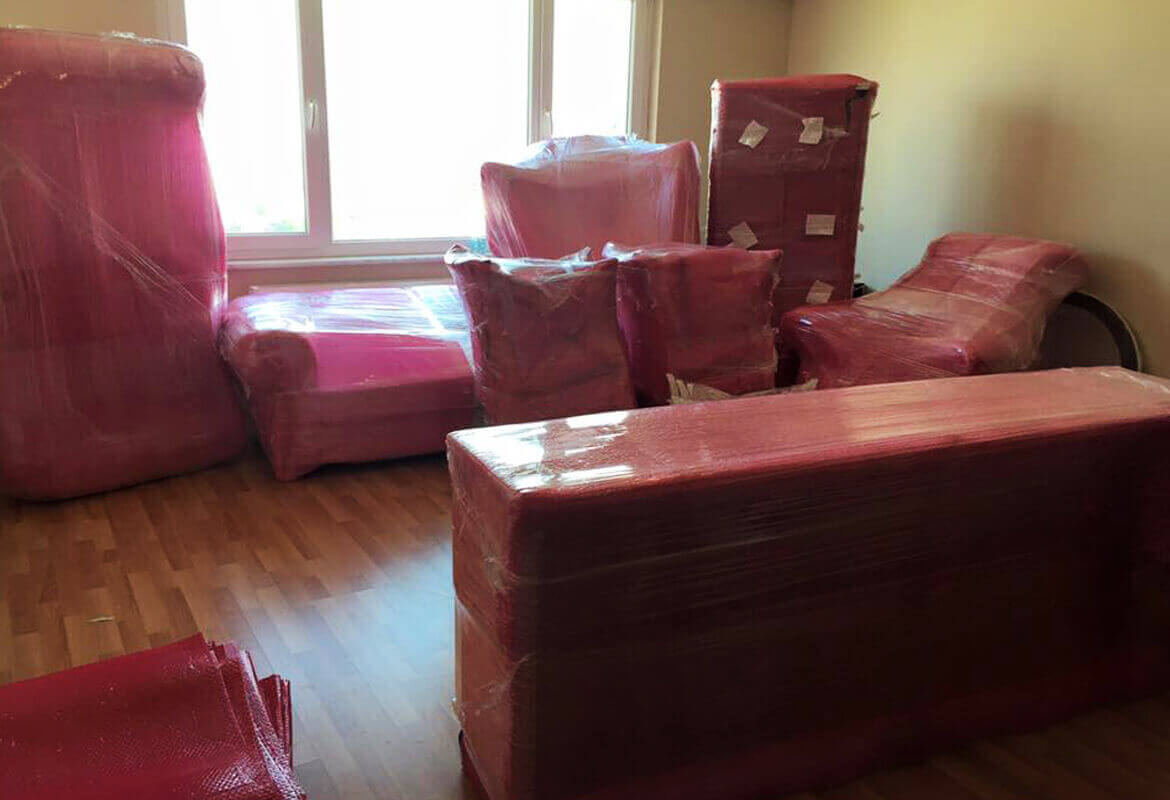 paketlenmiş banka eşyaları